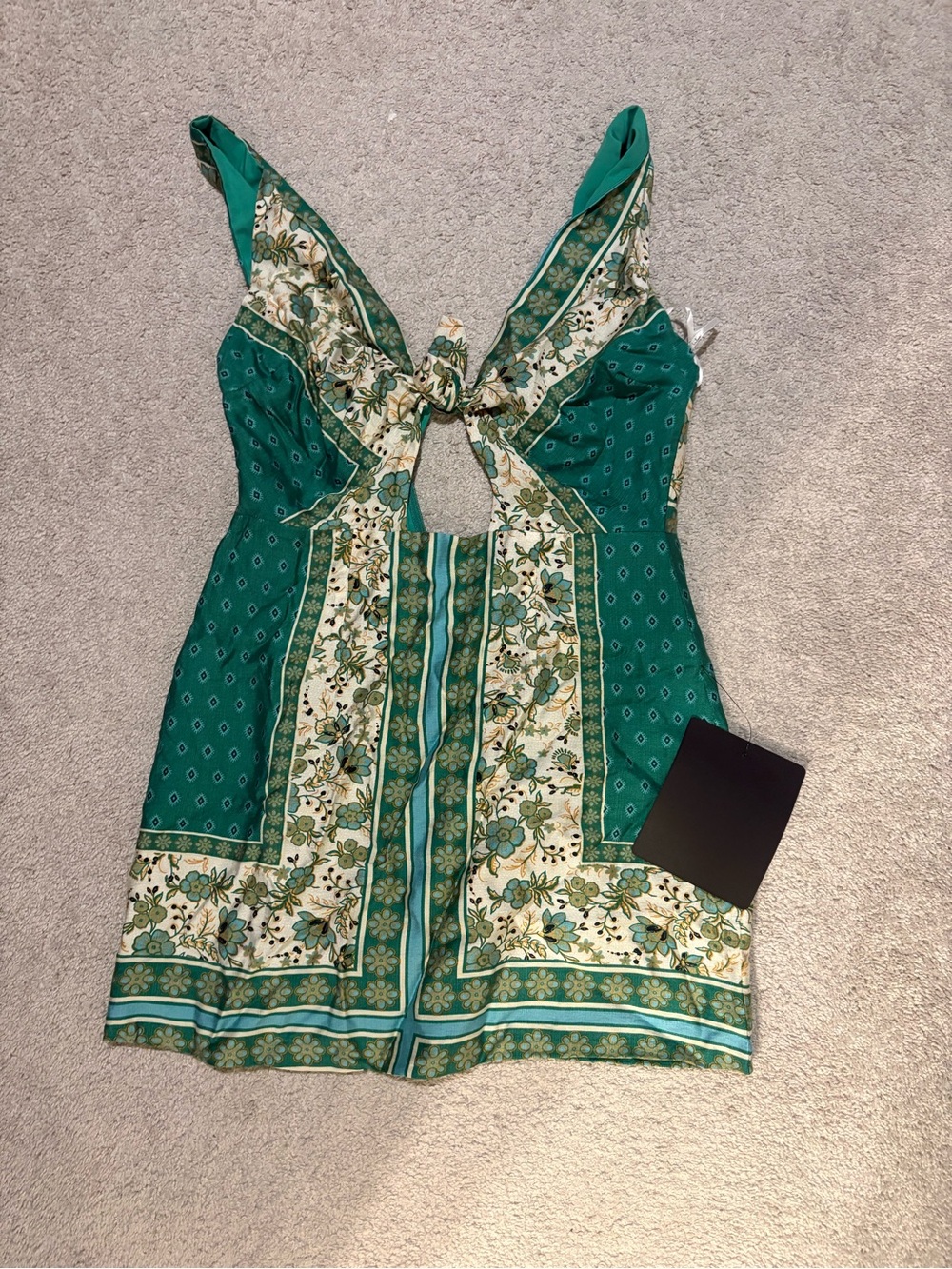 Lulus Green Silvana Romper Medium